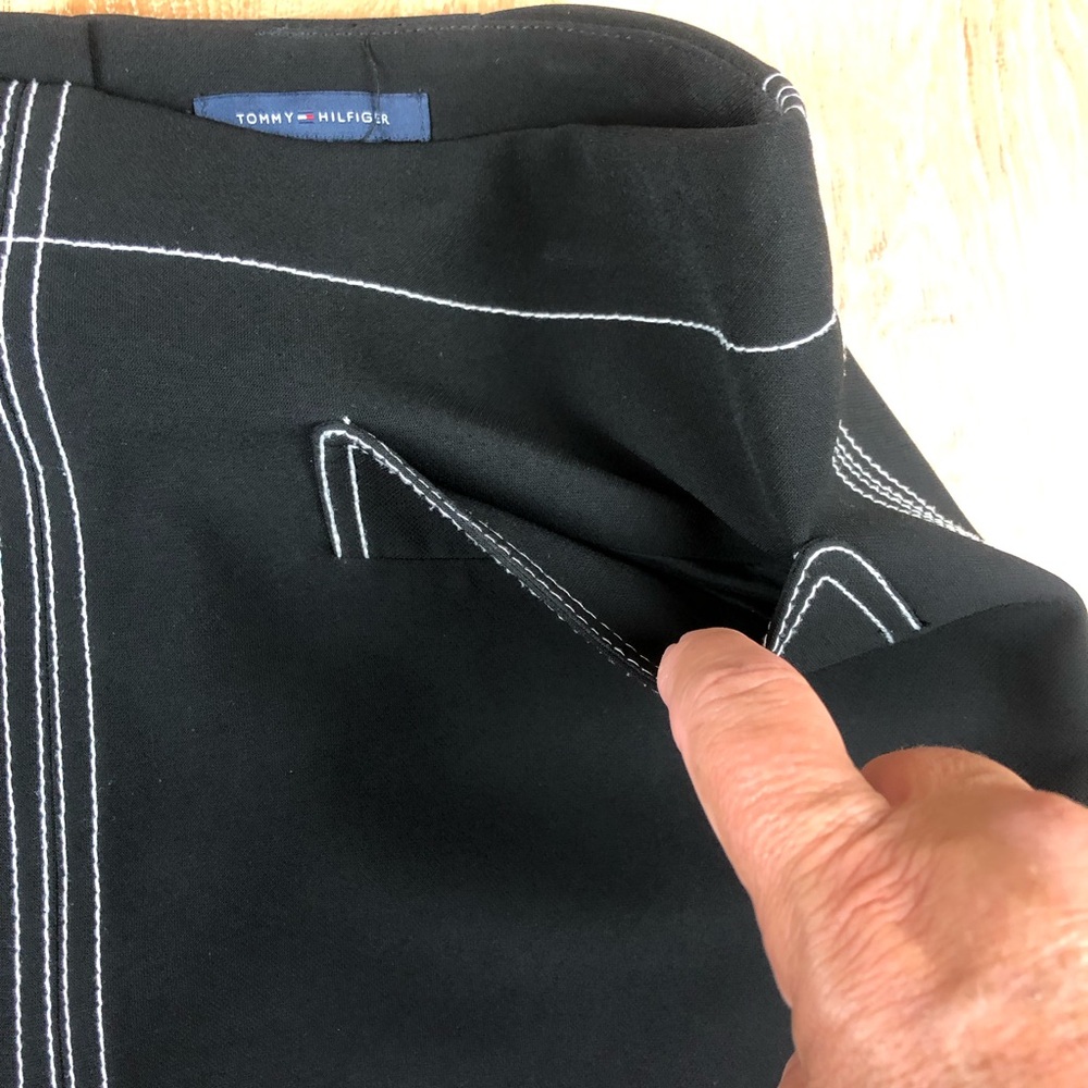 Tommy Hilfiger Black Mini Skirt - Picture 2 of 9